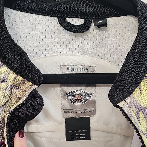 Harley Davidson Mesh Riding Jacket - Picture 3 of 4